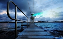 clouds landscapes lighthouses blue sky 1920x1080 wallpaper 